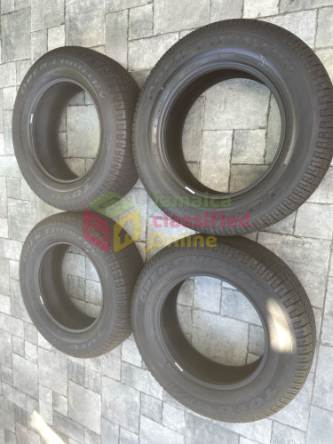 4 ALL TERRAIN TOYO BRAND TIRES  245 65 17
