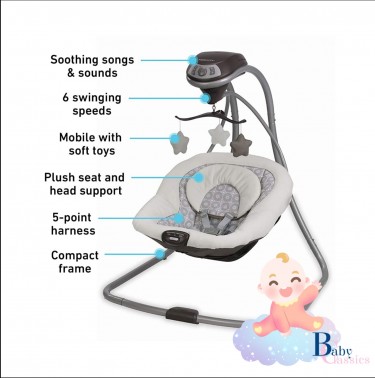 Graco Simple Sway Baby Swing (New In Box)