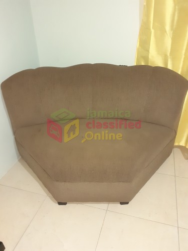 MIRGATION SALE!! CURVED SOFA. NEGOTIABLE