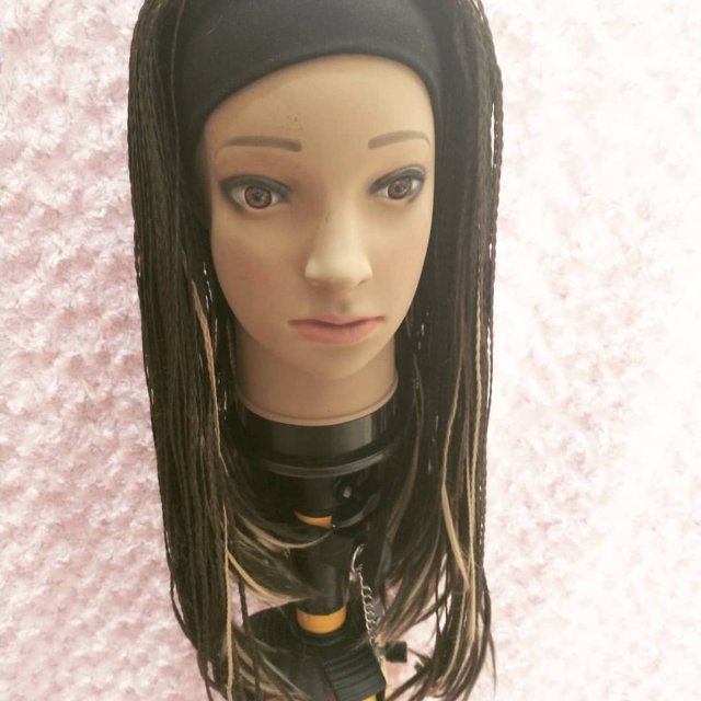Synthetic Braided Headband Wig