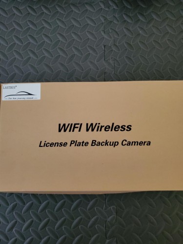 License Plate Wireless WIFI Backup Camera