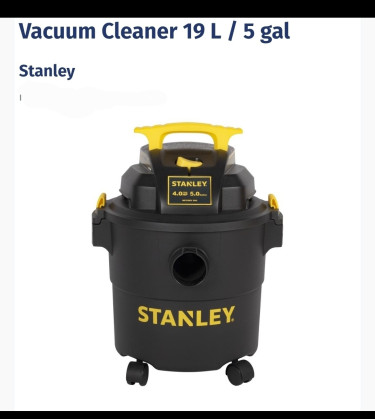 Wet Dry Vacuum.Stanley 5 Gal Home Cleaning Equipment & Supplies Kingston 