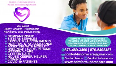 Comfort 4u Homecare Services.  