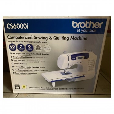 Brother Computerized Sewing Machine CS6000i