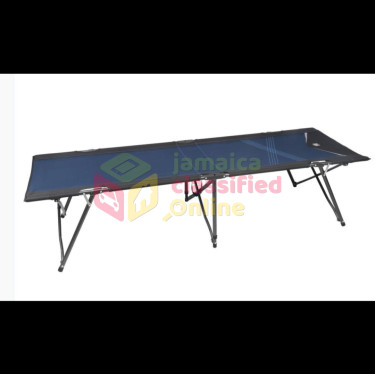 Cot. Camping Cot.