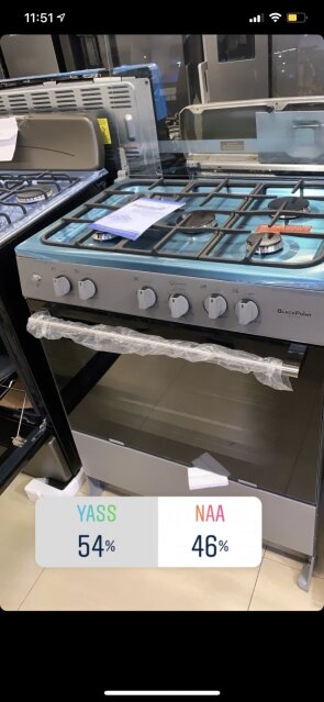 Second Hand Blackpoint 5 Burner Cover Stove