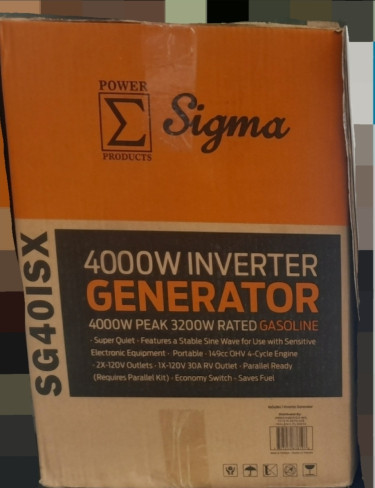 Generators, Sigma & A-ipower Inverter