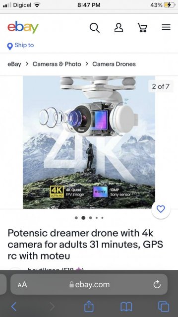 Potensic 4k Drone