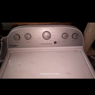 Whirlpool Washer 