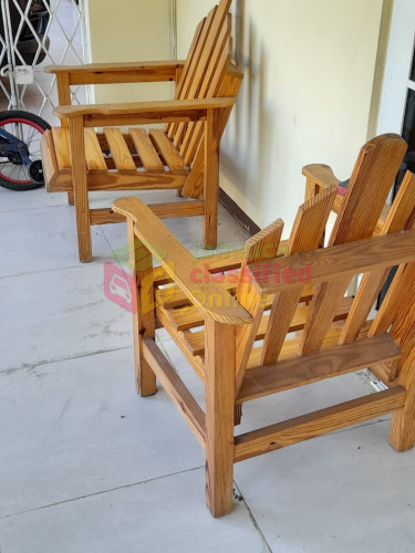 Wooden Patio Chairs, Adirondack