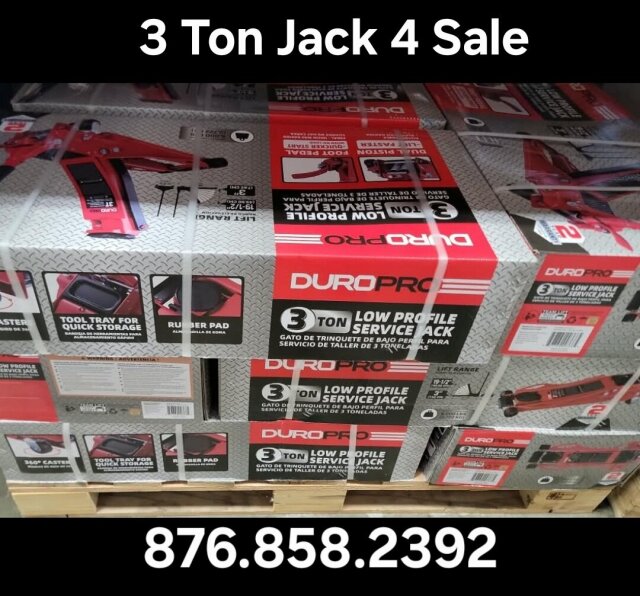 Car Jack, 3 Ton Beds Off Washington Boulevard