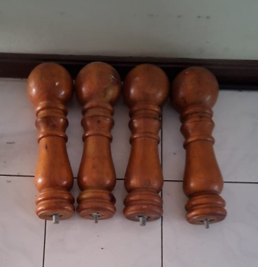 Bedframe, Queen, Solid Wood 