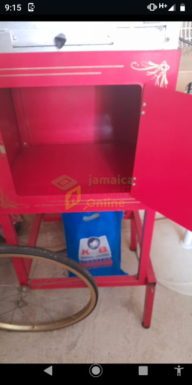 Popcorn Machine With Stand Ovens Kingston 