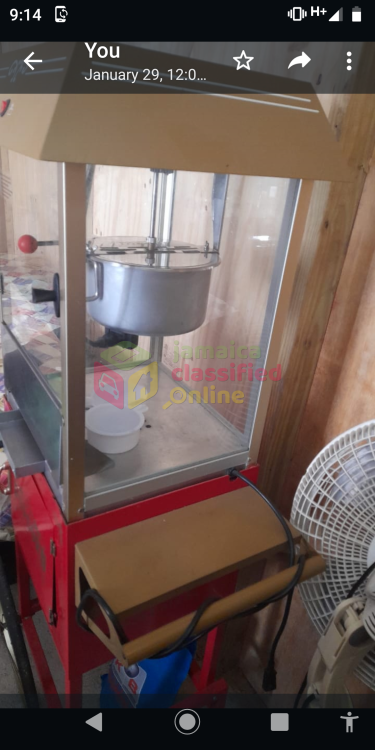 Popcorn Machine With Stand