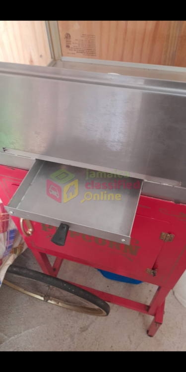Popcorn Machine With Stand