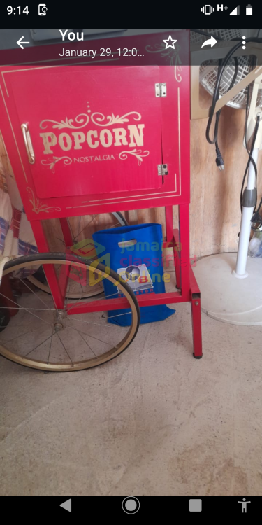 Popcorn Machine With Stand