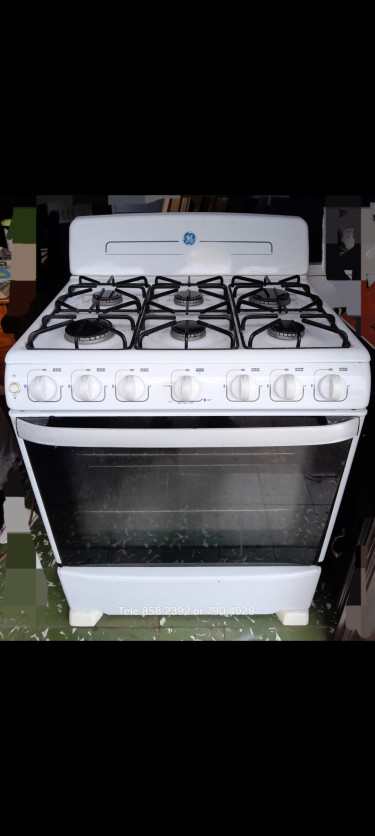 Stove 6 Burners Ge 30