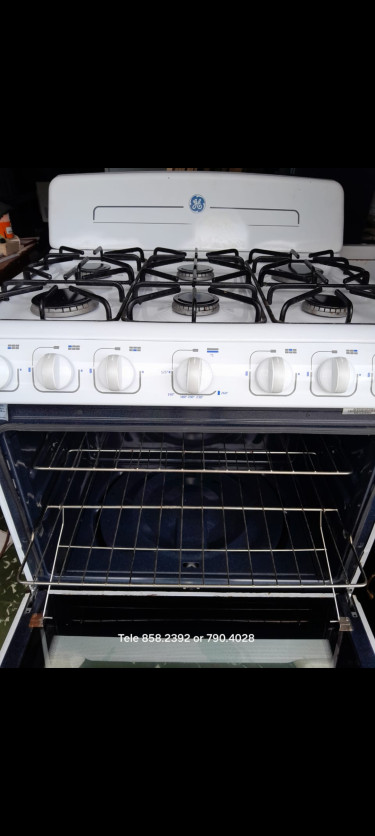 Stove 6 Burners Ge 30