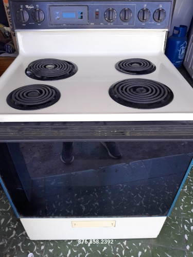 Stove, Electric 4 Burners 30