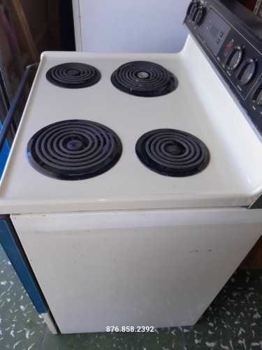 Stove, Electric 4 Burners 30