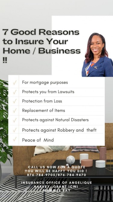Motor, Home And Business Insurance.  Other Market Mammee Bay