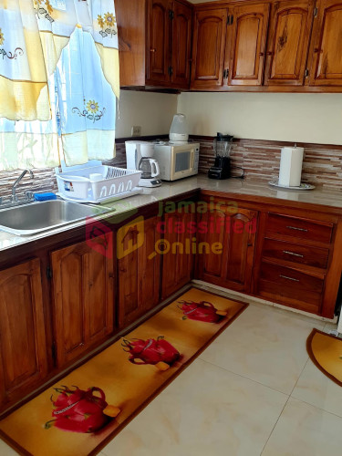 Fully Furnished 2 Bedroom, 1 Bath In Ocho Rios