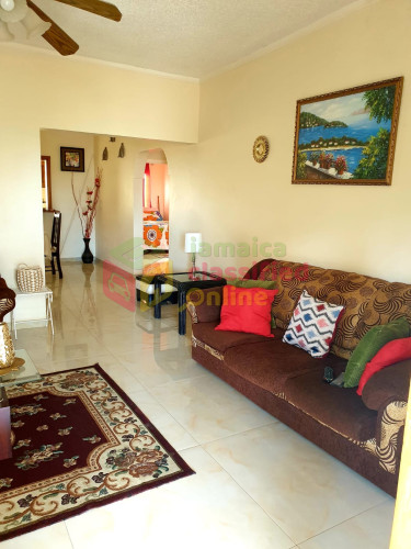 Fully Furnished 2 Bedroom, 1 Bath In Ocho Rios