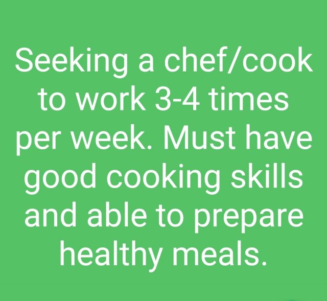 Chef/Cook