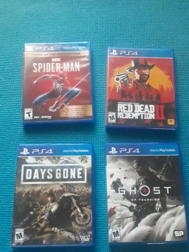 PS4 Games- See List In Details