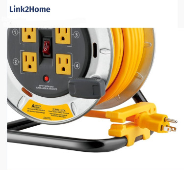 Extension Cord, Link2home Retractable 