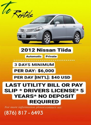 Tiidas For Rent In Kingston (appointment Only)