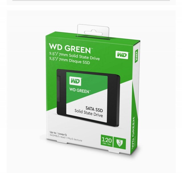 Western Digital 120GB WD Green Ssd