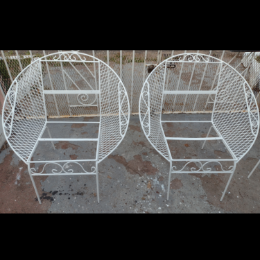Patio Metal Chairs Frames ONLY