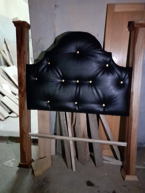 Headboard With Spanish Em Post (Done To Order) Furniture Kingston