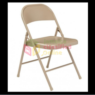 Foldable Metal Chairs, Sturdy 
