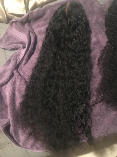 Used 26” Water Wave Lace Front Wig