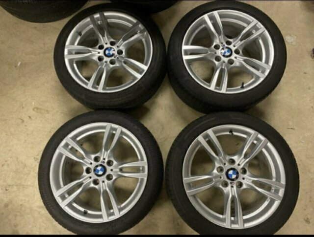 BMW M Sport 18 Wheels With Run Flat Tyres