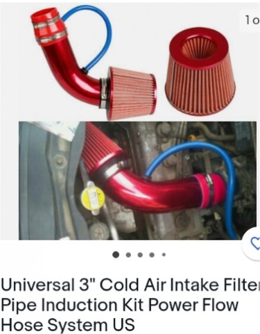 Universal Cold Air Intake Set