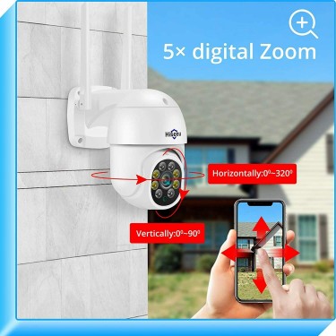 Brand New 2K 3MP Home Security Pan, Tilt, Zoom WiF