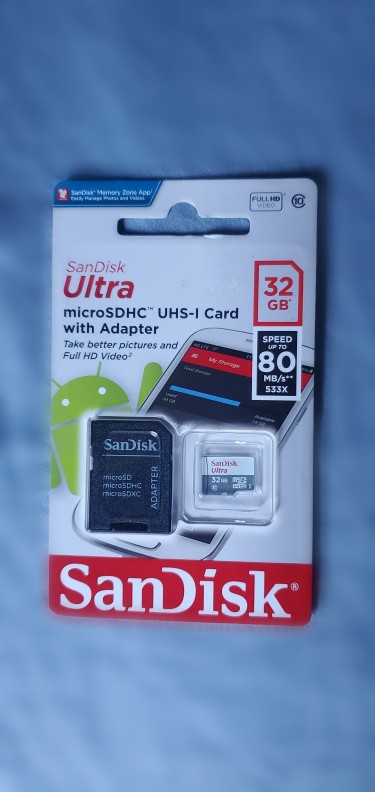 Brand New SanDisk Ultra 32GB Micro Memory Card