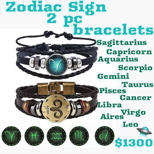 Zodiac Sign Bracelet Unisex