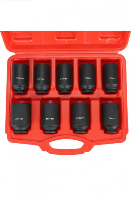 Deep Drive Impact Socket/ 6 Point Metric/ 29-38mm