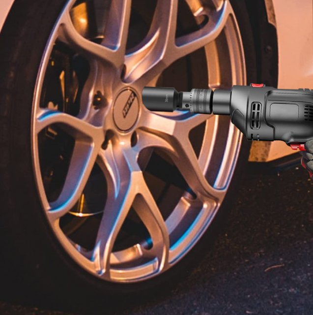 Deep Drive Impact Socket/ 6 Point Metric/ 29-38mm
