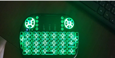 Mini Wireless Keyboard With Ambient Light