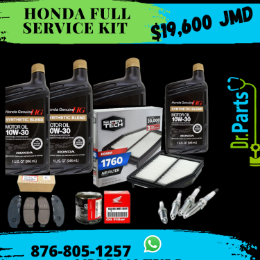 HONDA FULL SERVICE KIT @Dr Parts 876-805-1257 Auto Accessories 64 Mannings Hill Road