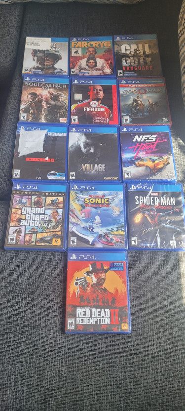 Brand New PS4 Cds Game CDs, Manuals & Guides Silverstone