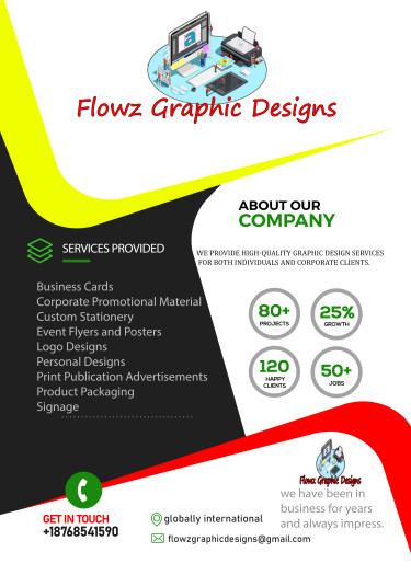 Need A Graphic Designer? Whatsapp Now!!