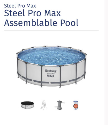 Bestway Pro Max Steel Pool 14’x48”