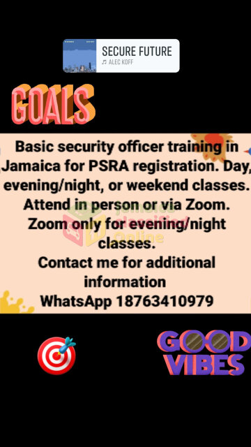 Security Officer Training  Day, Evening, Weekend