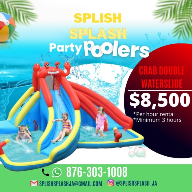 RENT WATERSLIDES+FOAM! Party!!!